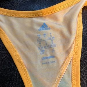 small orange adidas tank top